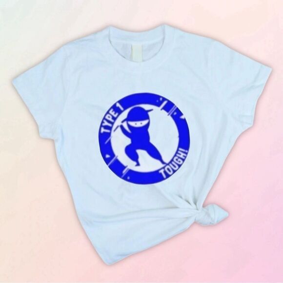 Custom, T1D Ninja Tee, Toddler/Youth, Unisex - Picture 1 of 6